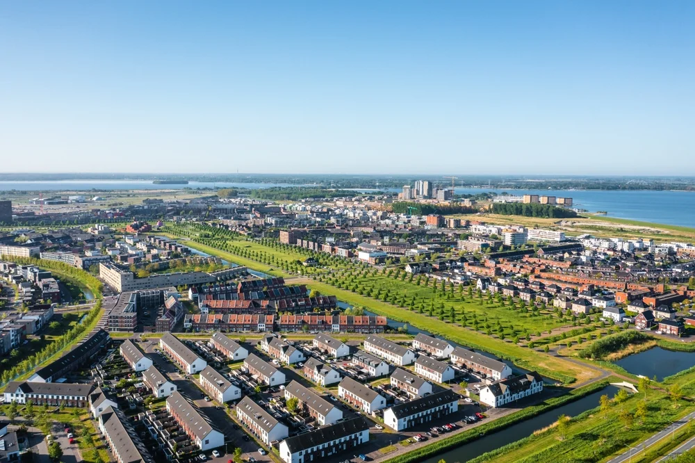 Dit is een foto van het werkgebied in Dordrecht waar Schilder Service Dordrecht werkzaam is.